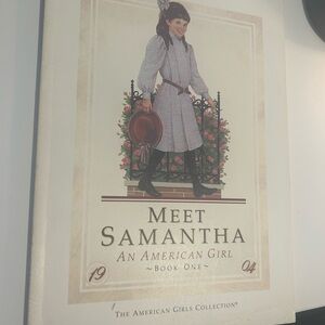 American Girl Meet Samantha Book - copyright 1986